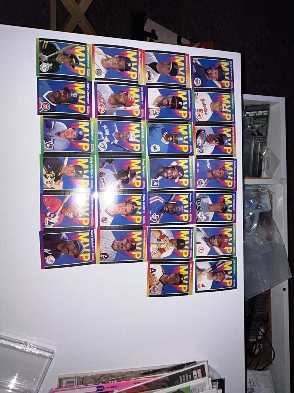 1989 Donruss Baseball MVP Set 26 Cards